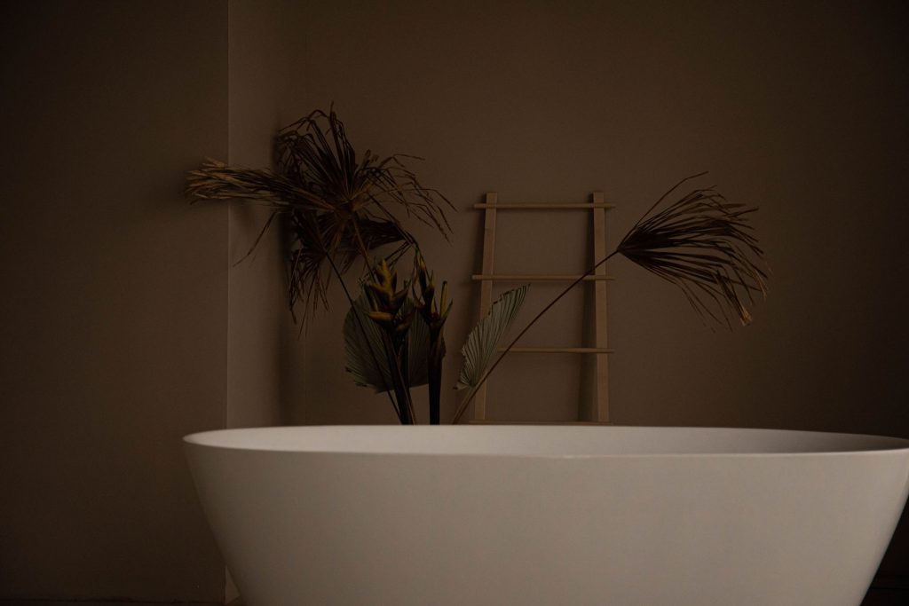 Japandi badkamer 