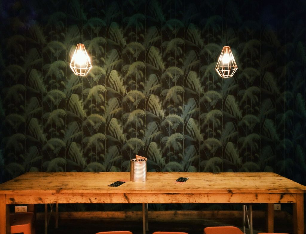 Houten tafel