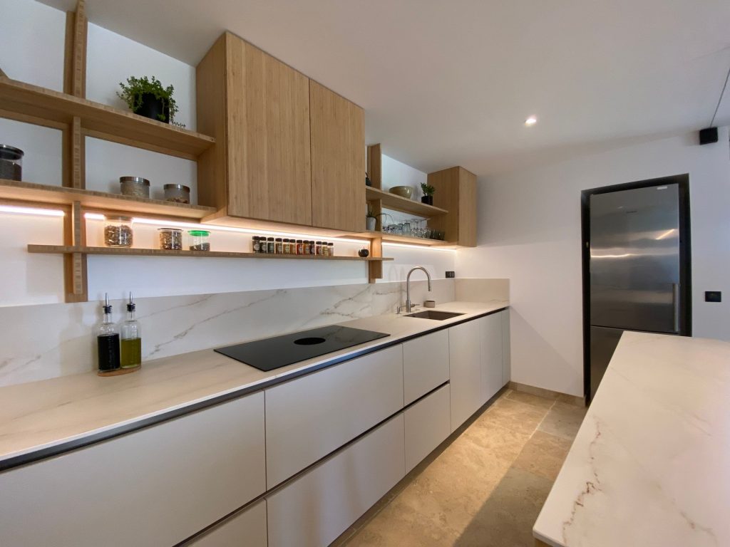 Keuken kleur warm