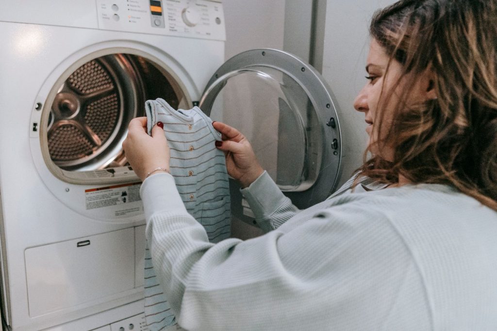 wasmachinekast in de bijkeuken
